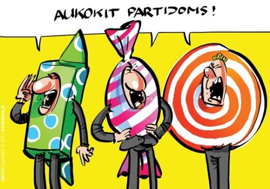 Paremti partijas panoro tik 50 tūkst. gyventojų