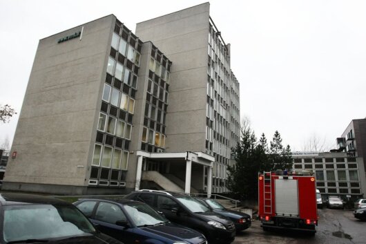 Vilniuje gaisras kilo Valstybinėje mokesčių inspekcijoje