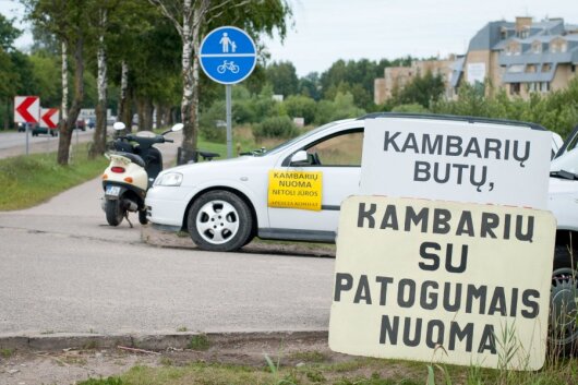 VMI laiškais butų nuomotojus ragins įsigyti verslo liudijimus