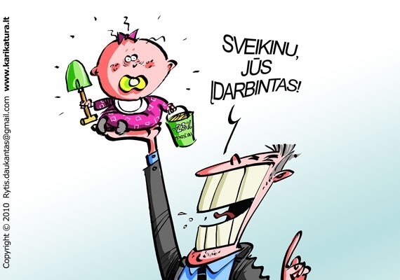 Pirmąkart įsidarbino ir dalies „Sodros“ mokesčių nemoka daugiau nei 9 tūkst. žmonių