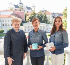 Dalia Grybauskaitė, Donata Virštartaitė, Milda Valčiukaitė