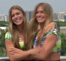 Dvynės brazilės garsina atstovaujamą sporto šaką socialiniuose tinkluose
