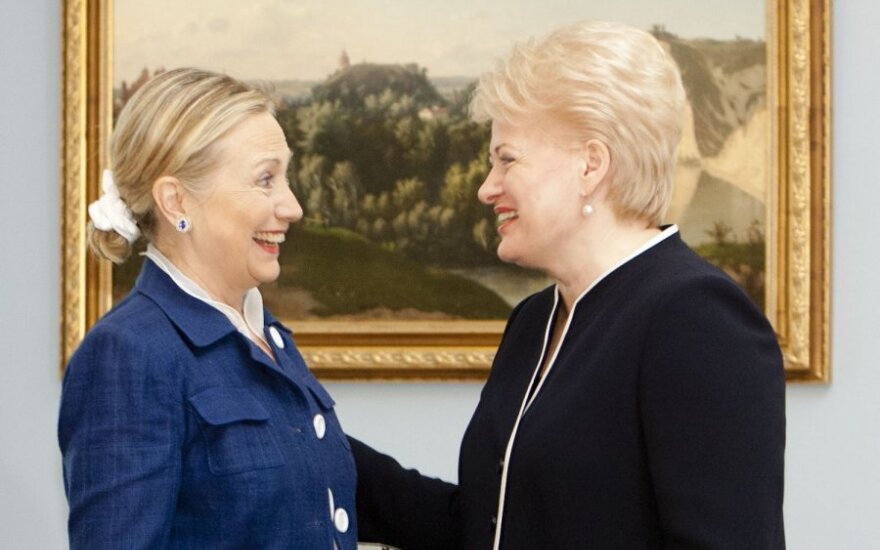 Hillary Clinton, Dalia Grybauskaitė