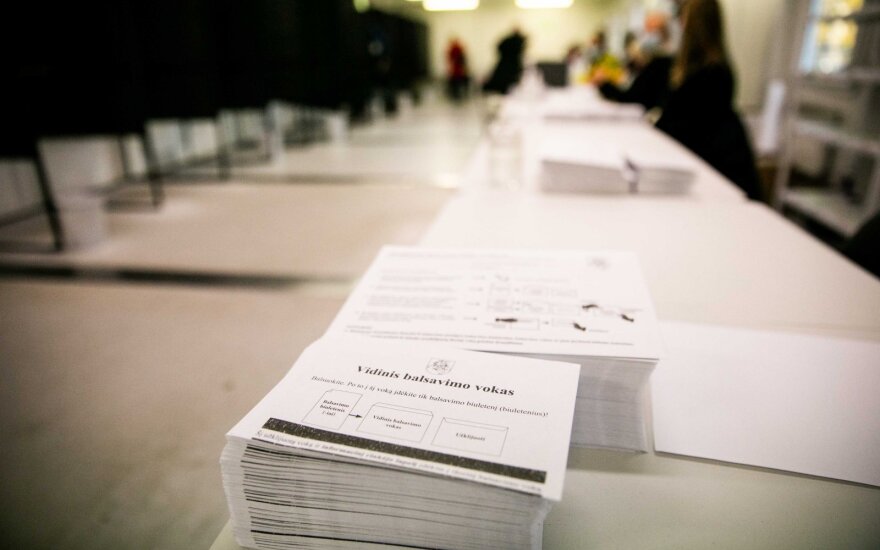 Во втором туре выборов в Сейм Литвы досрочно проголосовали 7% избирателей