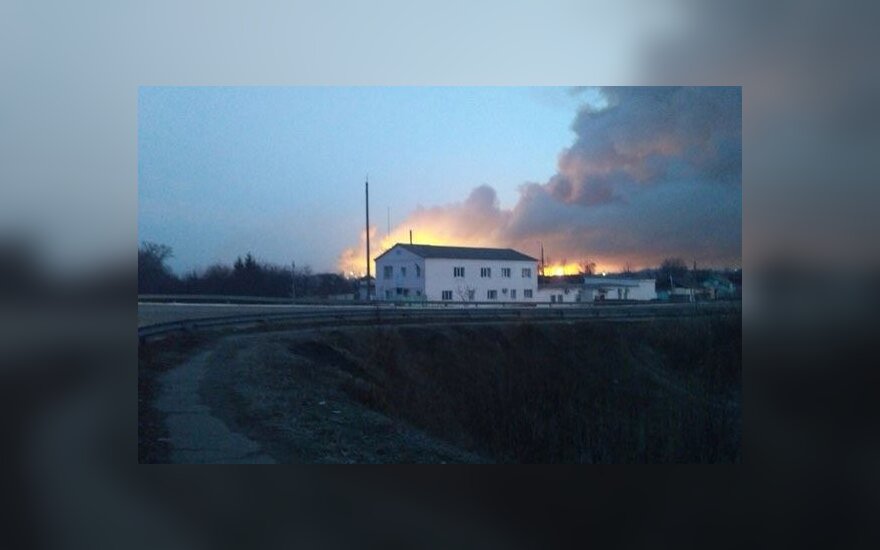 Пожар и взрывы на складе боеприпасов под Харьковом: власти говорят о диверсии