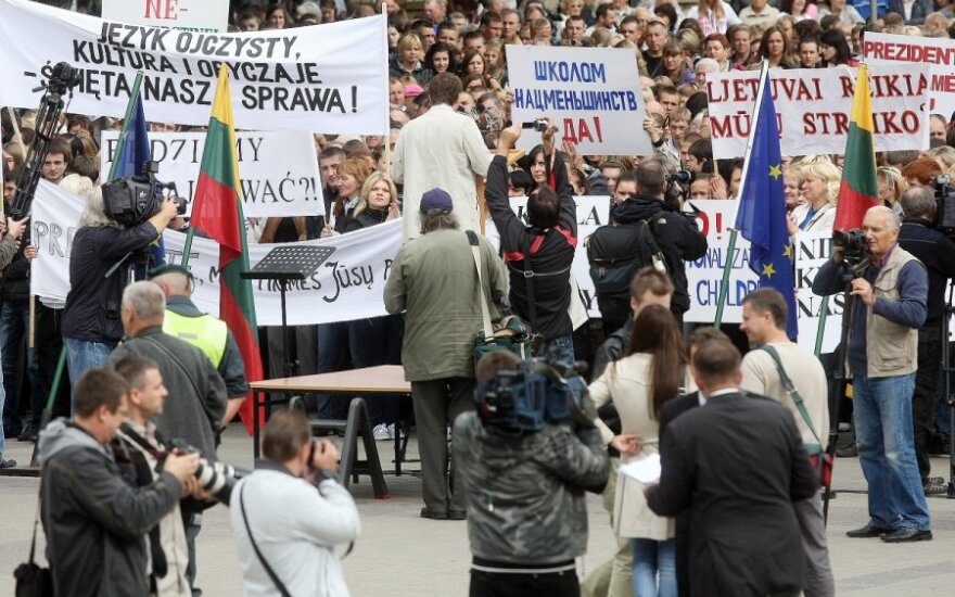 Kolejny protest polskich szkół