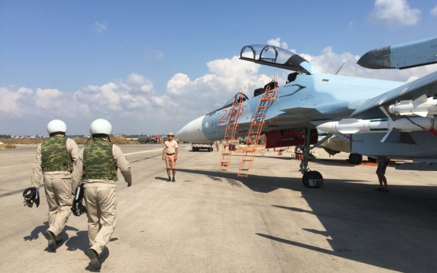 МО: российские самолеты за сутки атаковали 55 объектов в Сирии