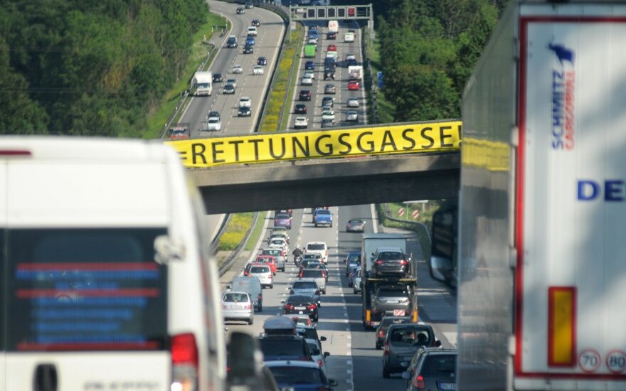 Vokietijos greitkelis (asociatyvi nuotr.)