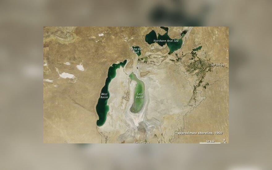 ФОТО из космоса: Аральское море полностью высохло