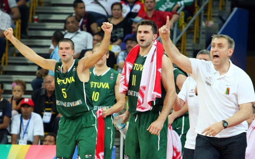 Mantas Kalnietis, Linas Kleiza ir Kęstutis Kemzūra