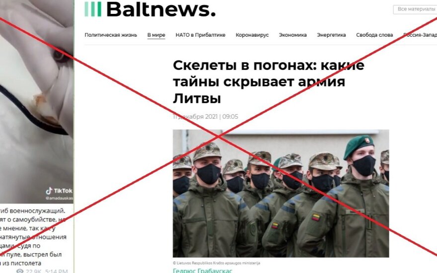 Манипуляция: литовская армия морально разлагается и деградирует