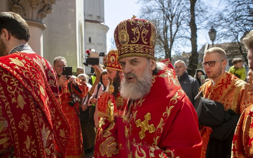 Vilniuje vyksta Iškilmingoji ortodoksų procesija