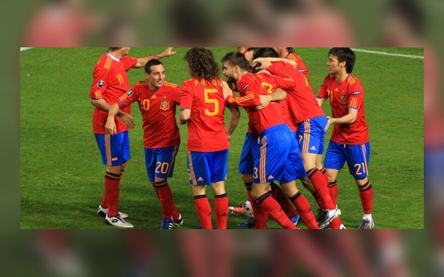 Ispanijos rinktinės futbolininkai