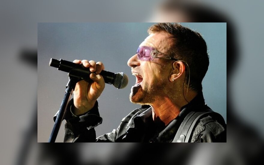 U2 lyderis Bono 
