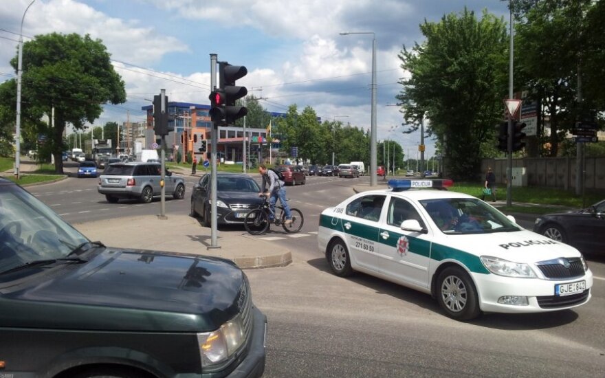 В Вильнюсе на перекрестке сбита женщина