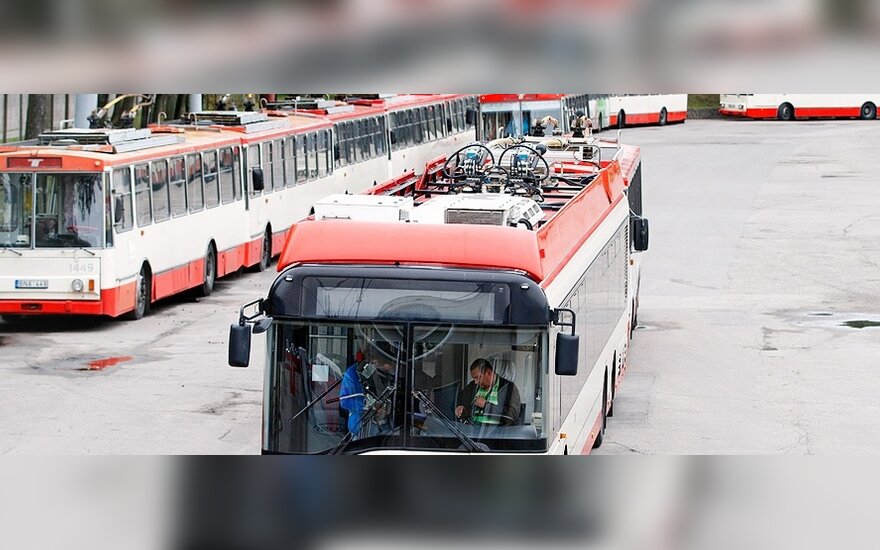 Старые вильнюсские троллейбусы отправят на Украину