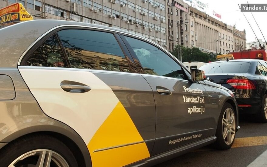 Yandex taksi / Yandex nuotr.