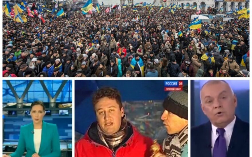 Украинцы смеются над "ложью и ахинеей" российских каналов