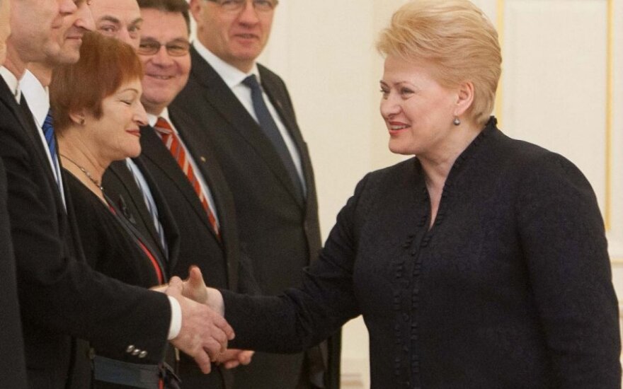 Президент освободила Весайте от должности министра экономики Литвы