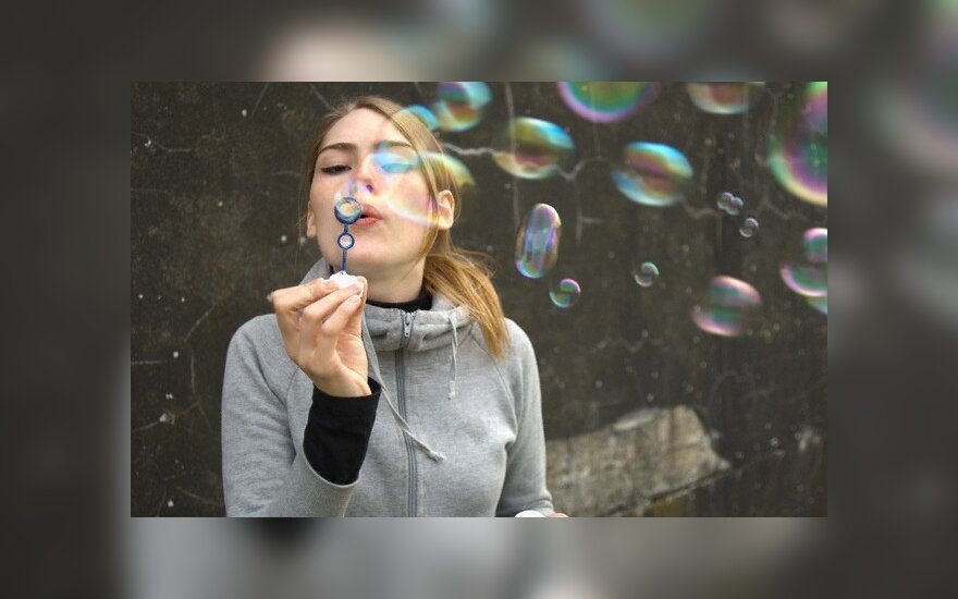В Вильнюсе - праздник мыльных пузырей “Бурбулятор”
