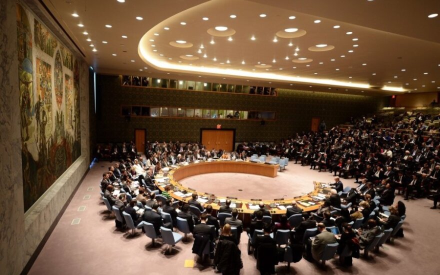 The UN Security Council in New York