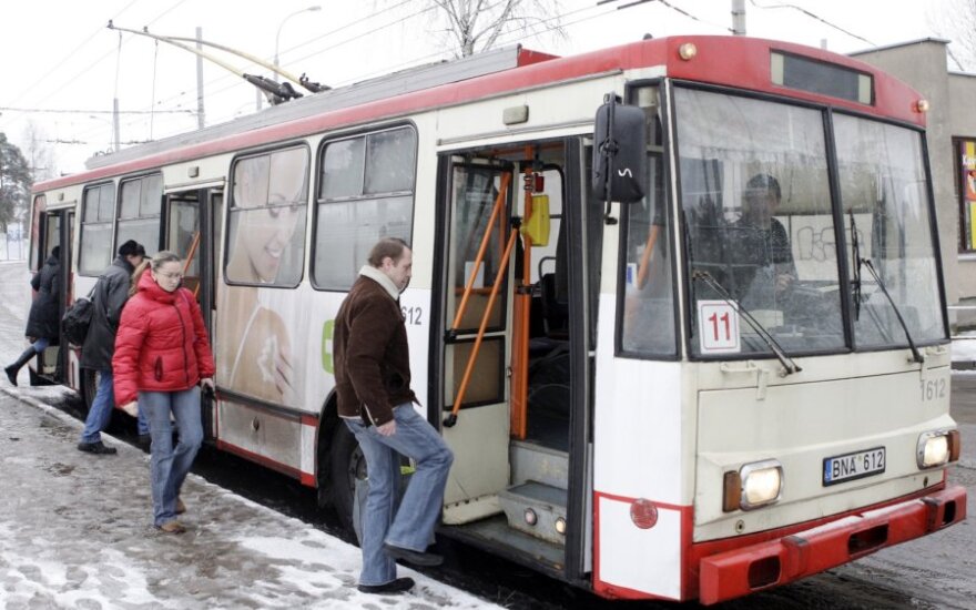 В столице нарушено движение троллейбусов