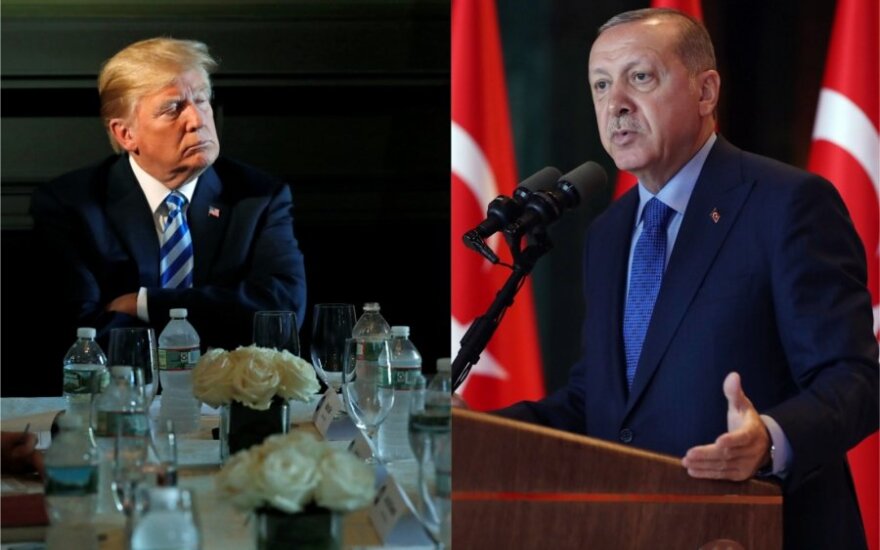Donaldas Trumpas ir Recepas Tayyipas Erdoganas