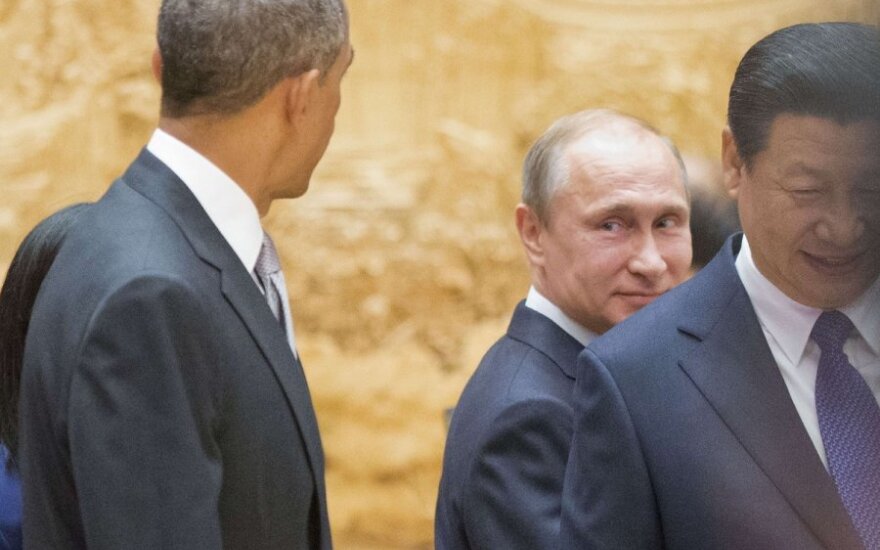 Barackas Obama, Vladimiras Putinas, Xi Jinpingas