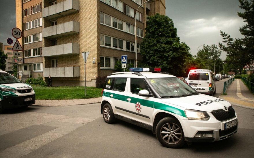 В Вильнюсе убита женщина, подозреваемый задержан