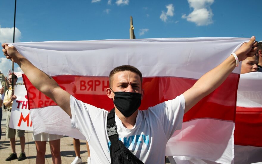 Nauja protestų banga Baltarusijoje