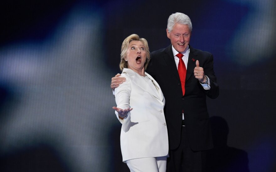 Hillary Clinton ir Billas Clintonas