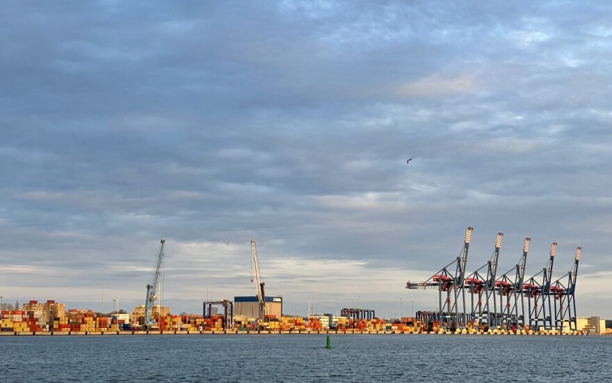Клайпедский порт – лидер по грузообороту в странах Балтии