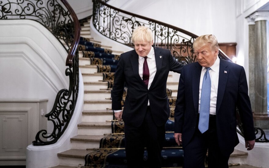 Borisas Johnsonas, Donaldas Trumpas