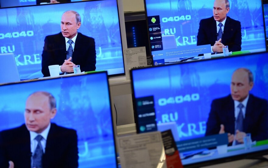 President Putin on Russian TV