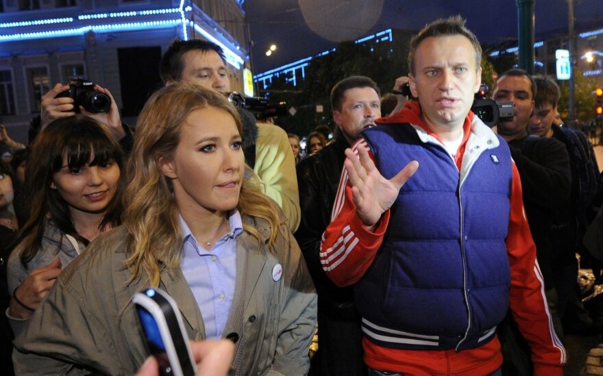 Aleksejus Navalnas, Ksenija Sobčiak