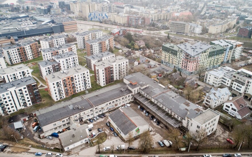 Вильнюсцы обеспокоены: уникальный район хотят превратить в "муравейник"