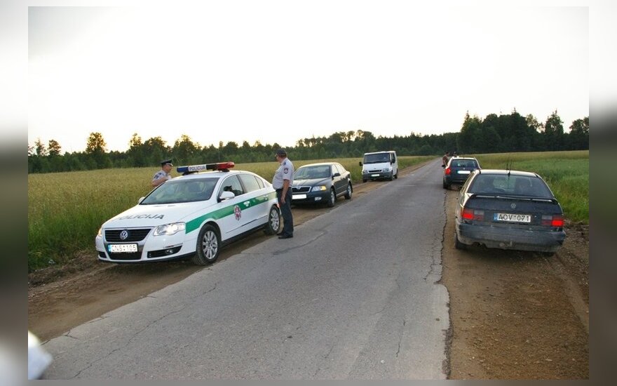 Вильнюсская полиция провела неожиданный рейд в Шальчининкском районе