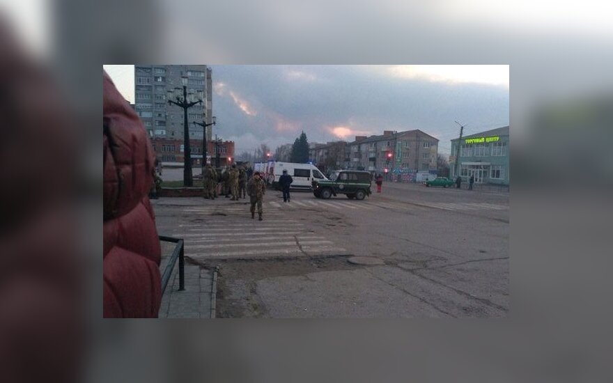 При взрыве на складе боеприпасов под Харьковом погибла женщина