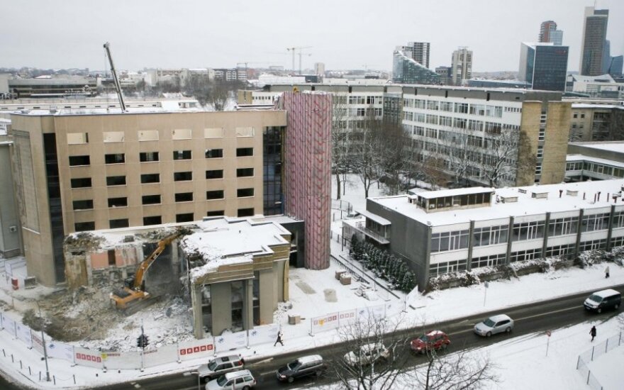 Предприятие Ikea в центре Вильнюса сносит здание, чтобы построить новое