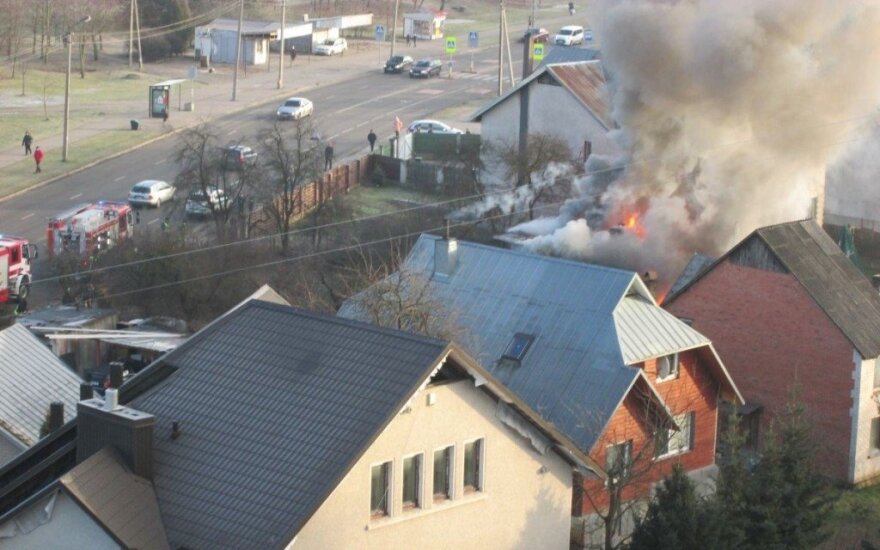 В Каунасе взорвался жилой дом, пострадали люди