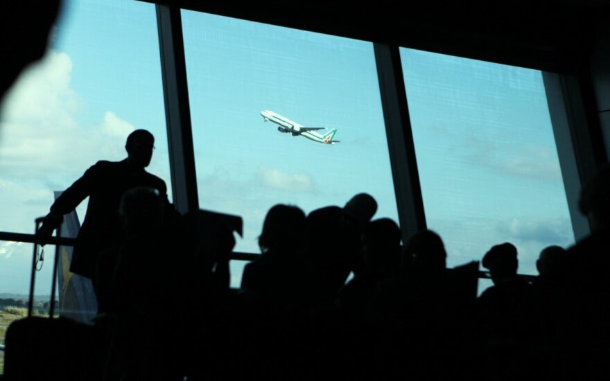 Leonardo da Vinci  (Fiumicino ) oro uostas Romoje