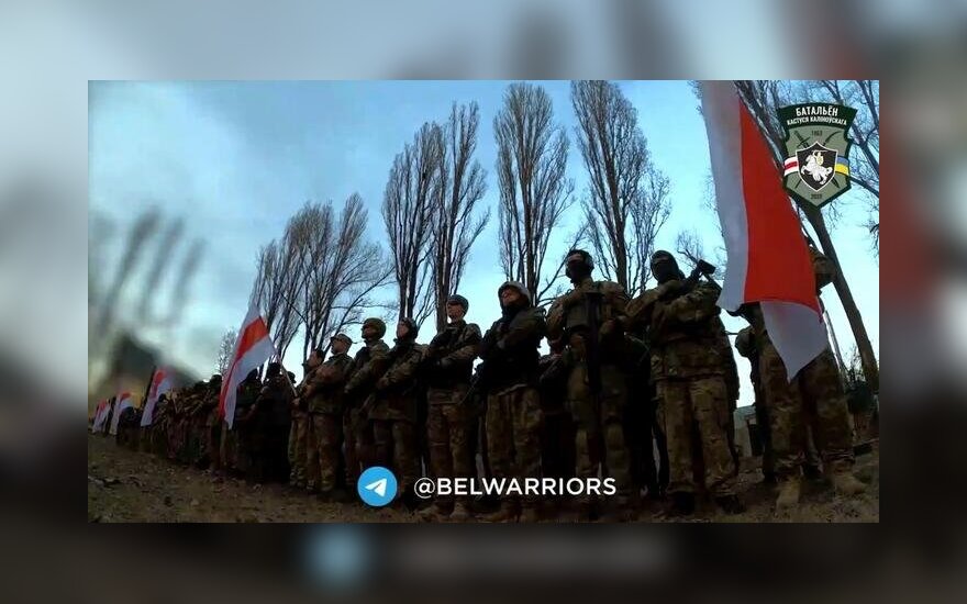 Батальон белорусских добровольцев имени Калиновского вошел в состав Вооруженных сил Украины