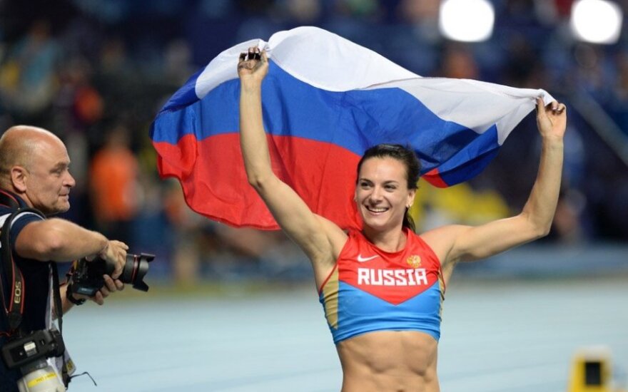 Ryškiausia Rusijos lengvosios atletikos žvaigždė Jelena Isinbajeva 2016 metų uždarų patalpų pasaulio čempionate planavo savo sugrįžimą į didįjį sportą