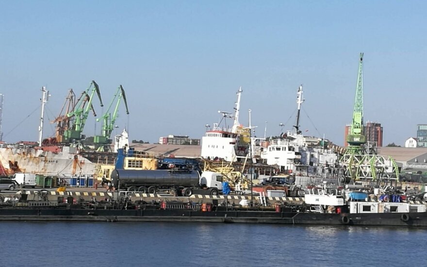 В Клайпедском порту - новый рекорд погрузок
