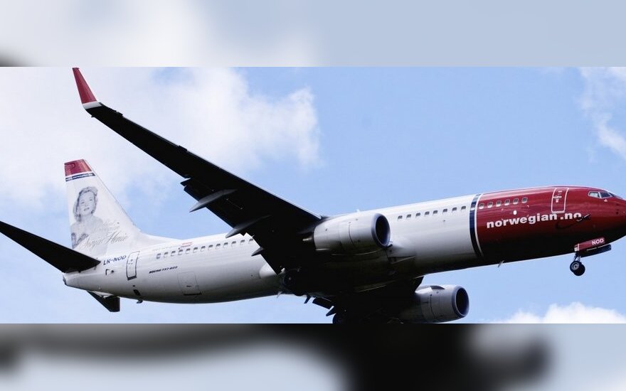 Norwegian Air Shuttle Boeingas Oslo (Gardermoen) oro uoste