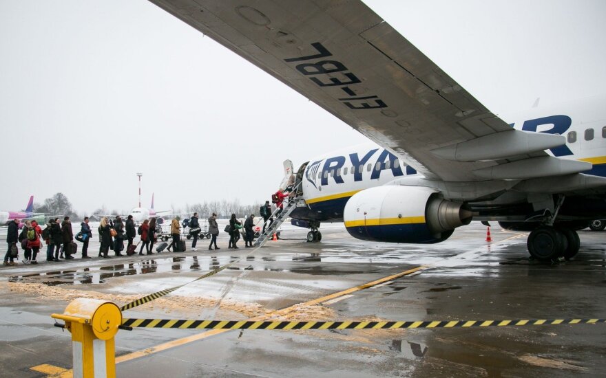 Ryanair собирается расширять базу в Каунасе