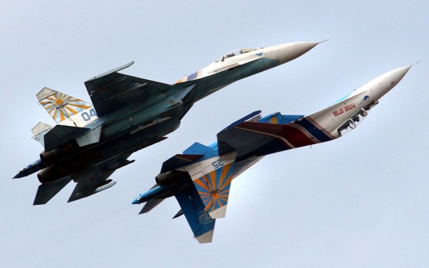 Rusijos naikintuvai Su-27