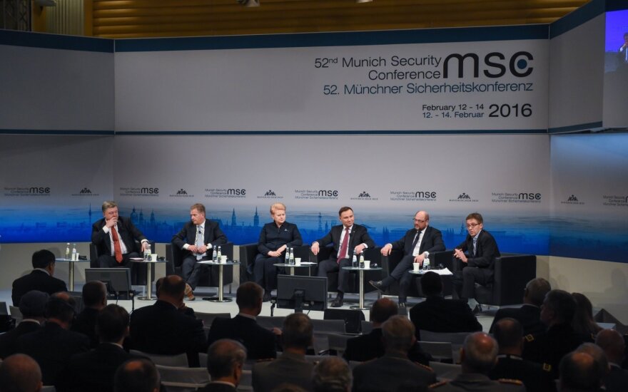 Prezidentė Miuncheno konferencijoje