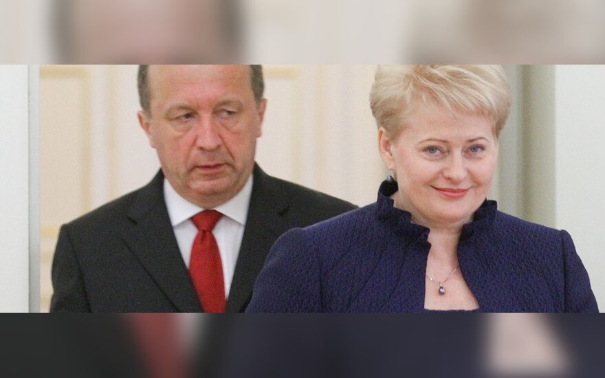 Dalia Grybauskaitė ir Andrius Kubilius