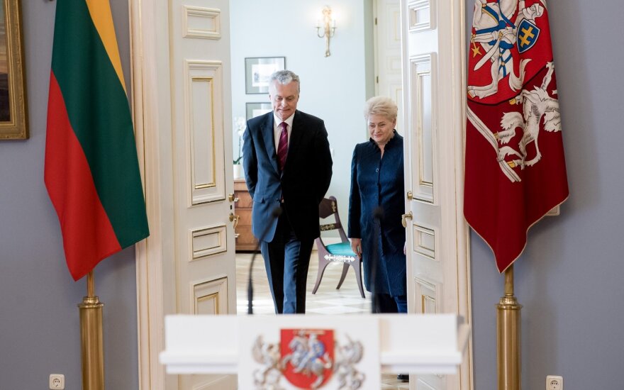 Gitanas Nausėda ir Dalia Grybauskaitė